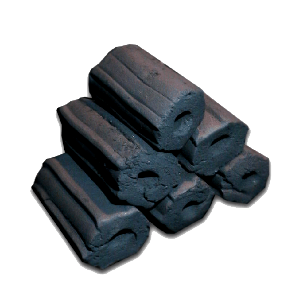 hexagonal charcoal