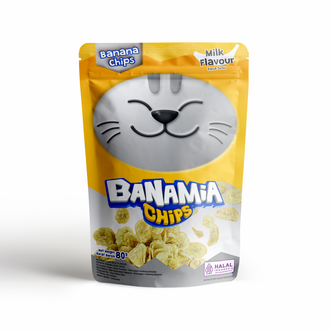 Banamia Chips - Milk